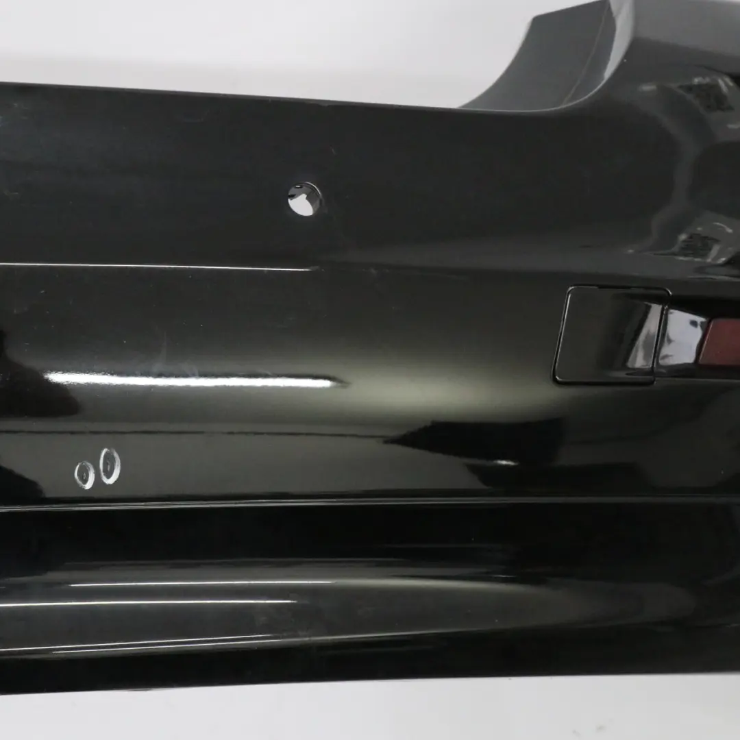 Bumper Panel PDC Schwarz 2 Black - 668 to BMW F10 LCI Rear with Part number 7332764 BMW F10 LCI Rear Bumper Panel PDC Schwarz 2 Black - 668 - SKU 7332764-SCH - Part number 7332764