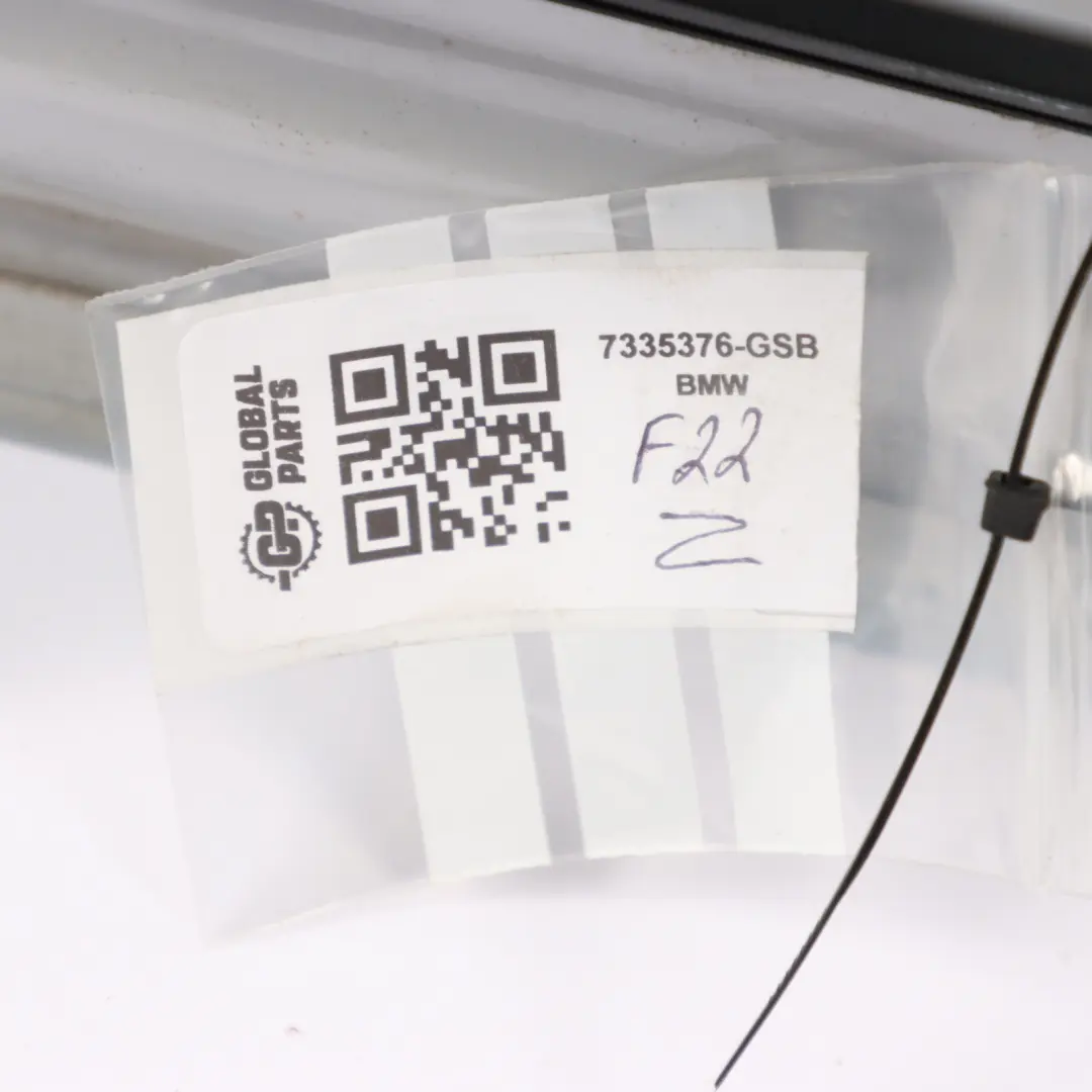 Boot Trunk Lid BMW F22 F87 M2 Rear Tailgate Glacier Silver Metallic - A83 to with Part number 7335376 Boot Trunk Lid BMW F22 F87 M2 Rear Tailgate Glacier Silver Metallic - A83 - SKU 7335376-GSB - Part number 7335376