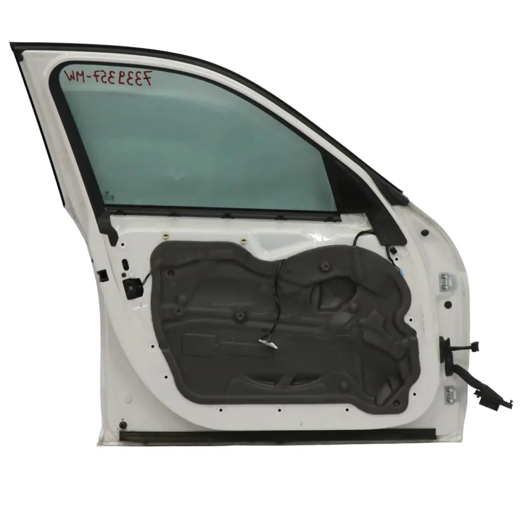 BMW X1 E84 Door Front Left N/S Mineralweiss Mineral White Metallic - A96 - SKU 7339357-MW - Part number 41517339357