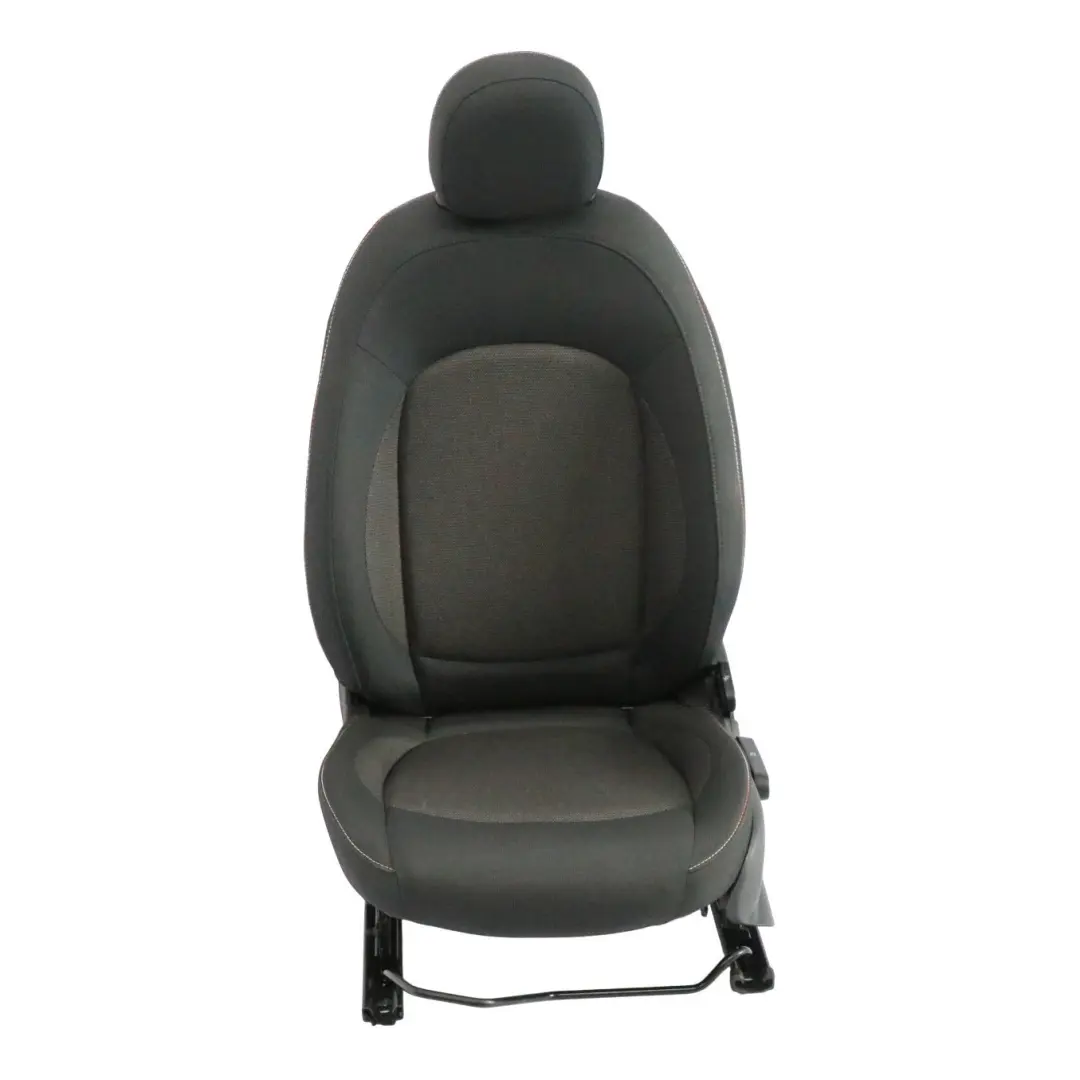 Mini Cooper One F60 Front Left N/S Cloth Seat Fabric Firework / Carbon Black - SKU 7344583-3 - Part number 7344583