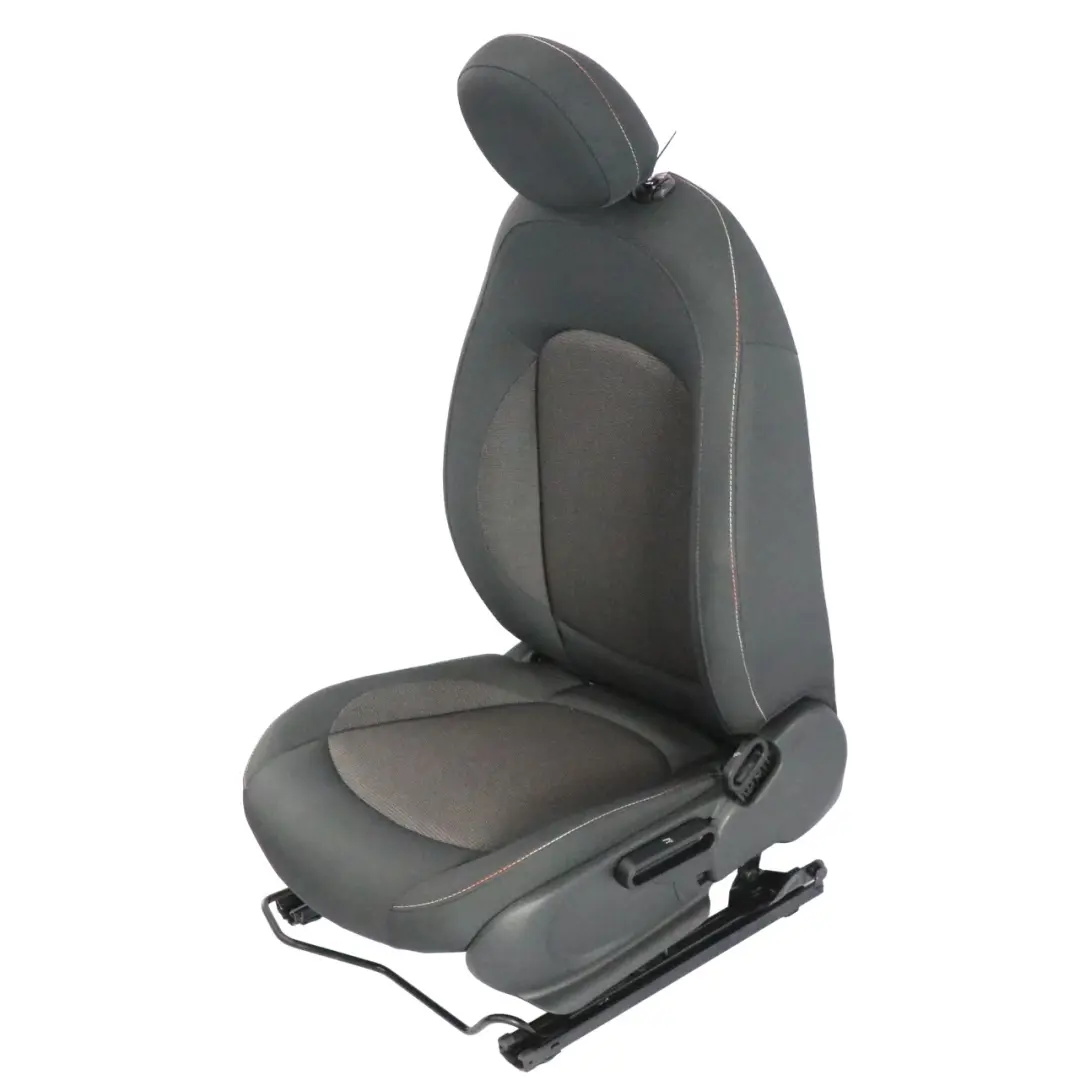 Mini Cooper One F60 Front Left N/S Cloth Seat Fabric Firework / Carbon Black - SKU 7344583-3 - Part number 7344583