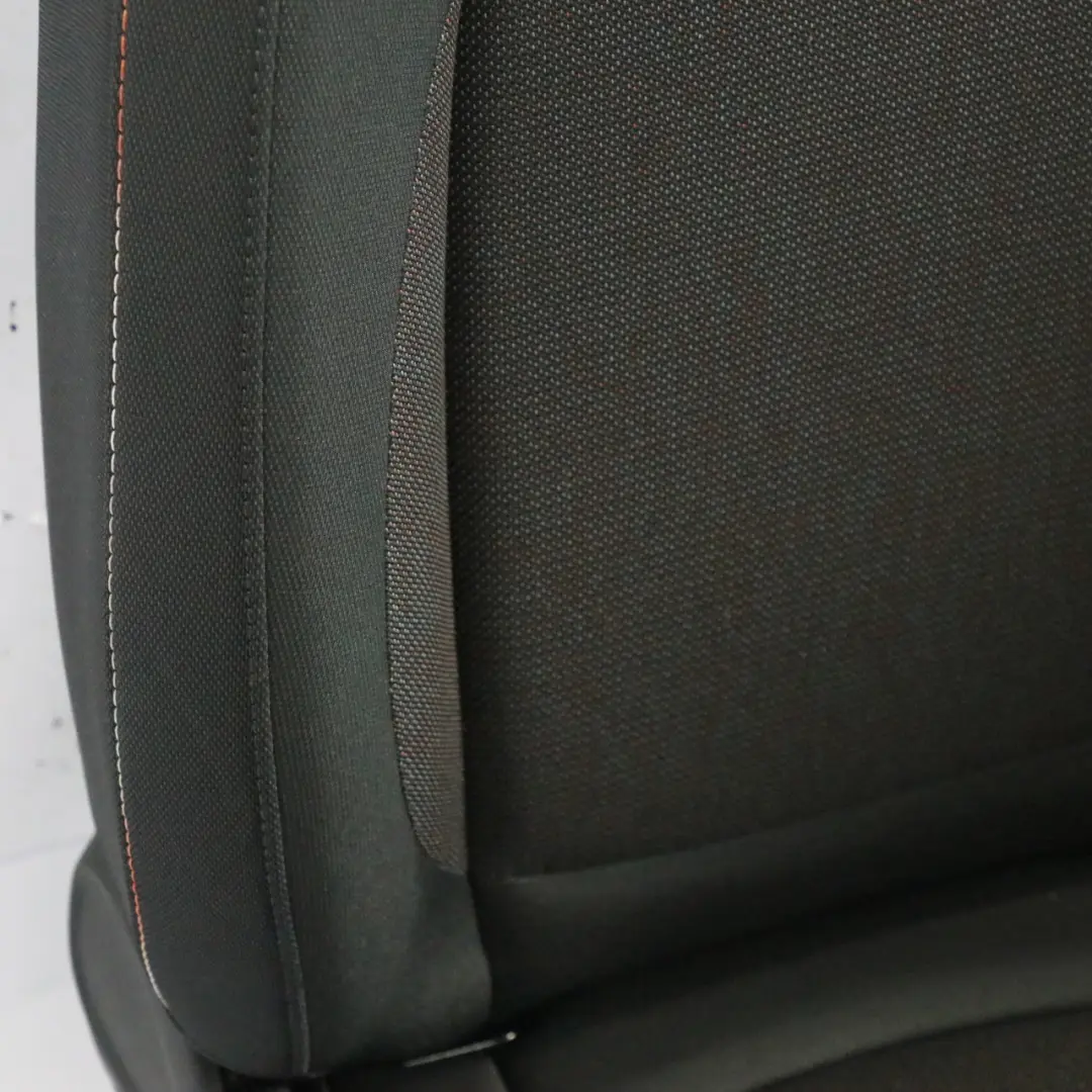 Siège avant gauche en tissu Firework / Carbon Black pour Mini Cooper One F60 à propos du numéro de pièce 7344583 Mini Cooper One F60 Siège avant gauche en tissu Firework / Carbon Black - SKU 7344583-3 - Numéro de pièce 7344583