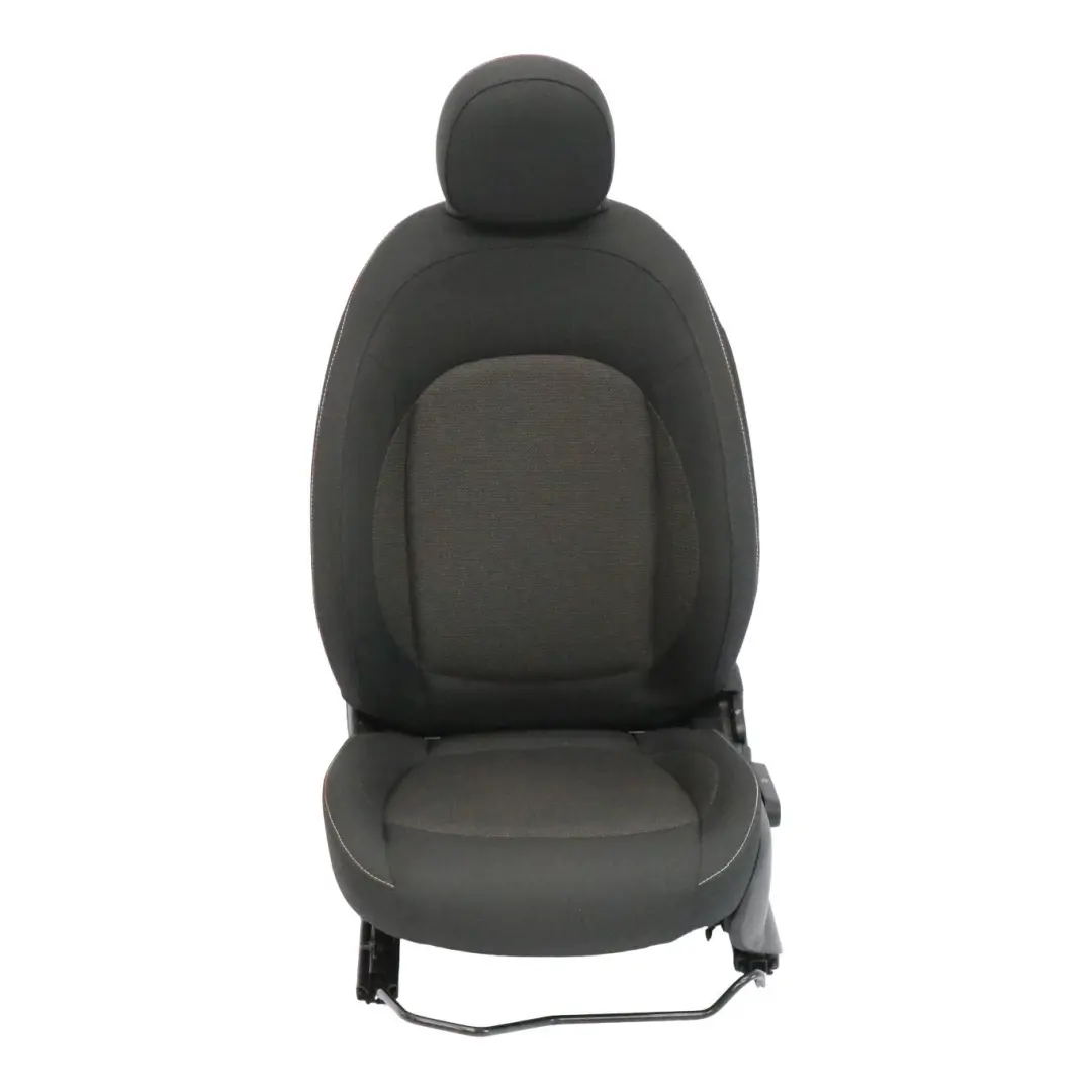 Mini F60 Sedile anteriore sinistro riscaldato tessuto stoffa Fuoco Nero - SKU 7344583-4 - Numero di parte 7344583