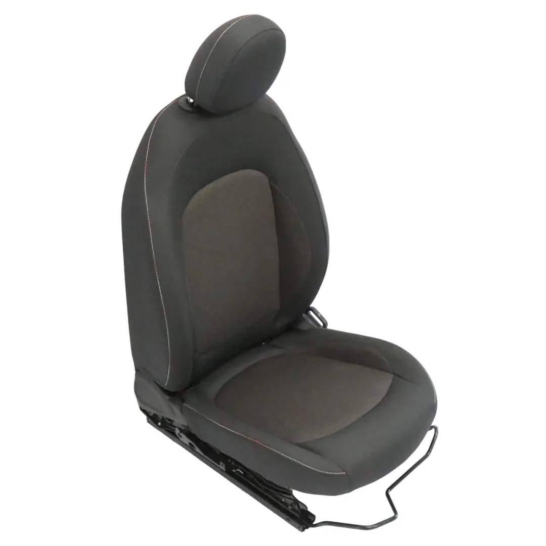 Mini F60 Sedile anteriore sinistro riscaldato tessuto stoffa Fuoco Nero - SKU 7344583-4 - Numero di parte 7344583
