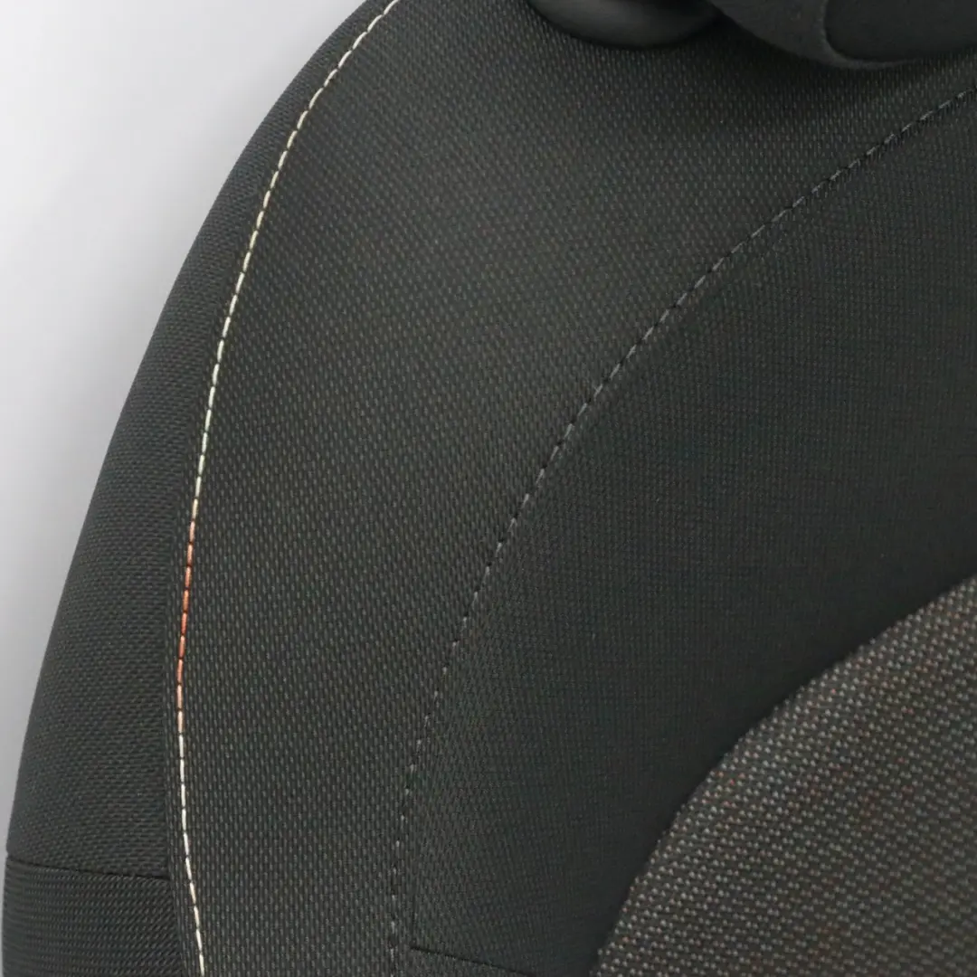 Mini Cooper One F60 Front Left N/S Cloth Seat Fabric Firework / Carbon Black - SKU 7344583-4 - Part number 7344583
