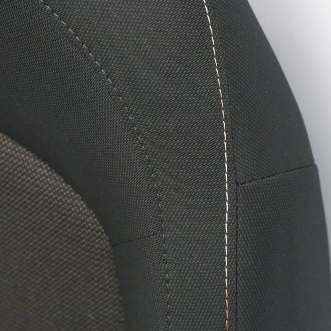 Mini F60 Sedile anteriore sinistro riscaldato tessuto stoffa Fuoco Nero - SKU 7344583-4 - Numero di parte 7344583