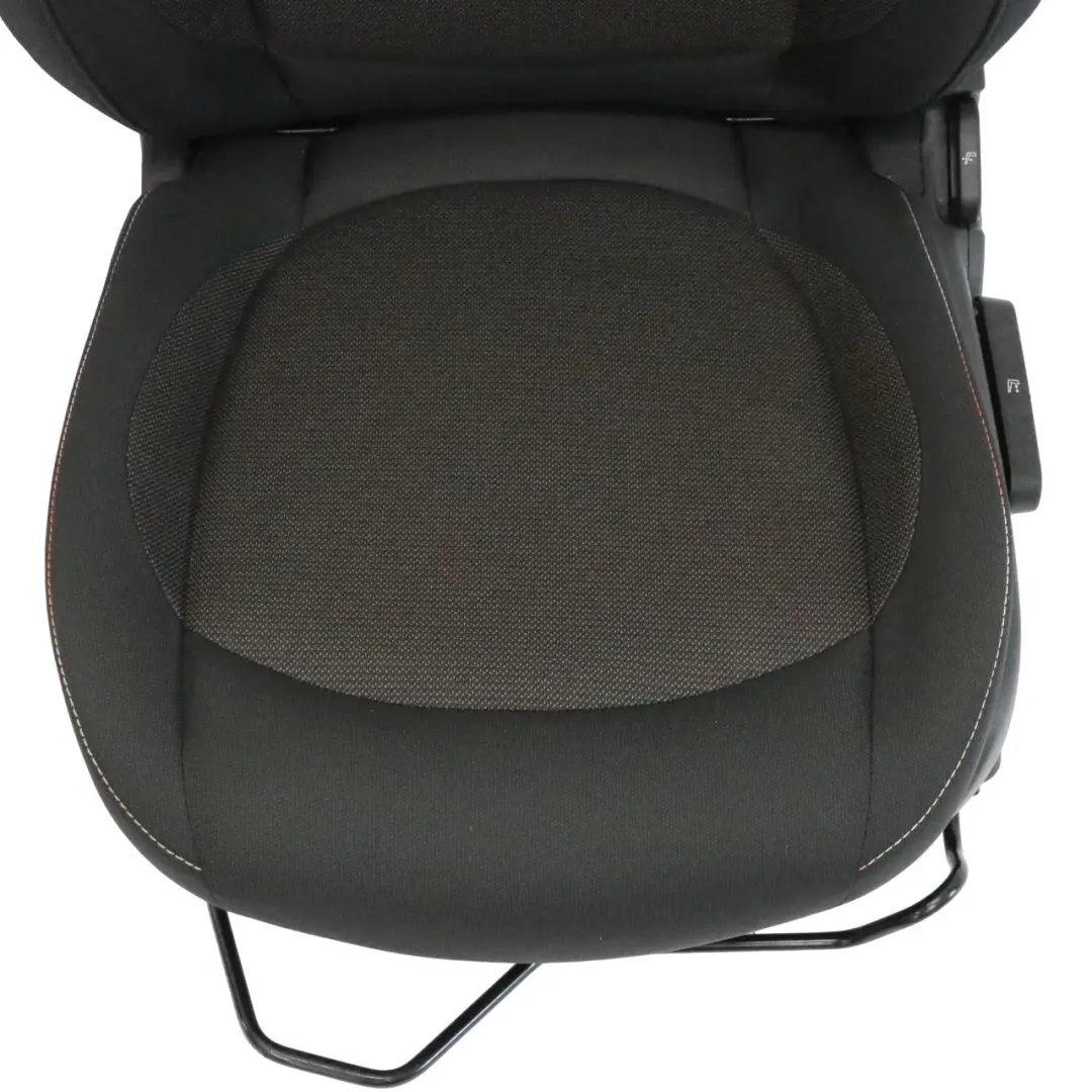 Mini Cooper One F60 Front Left N/S Cloth Seat Fabric Firework / Carbon Black - SKU 7344583-4 - Part number 7344583