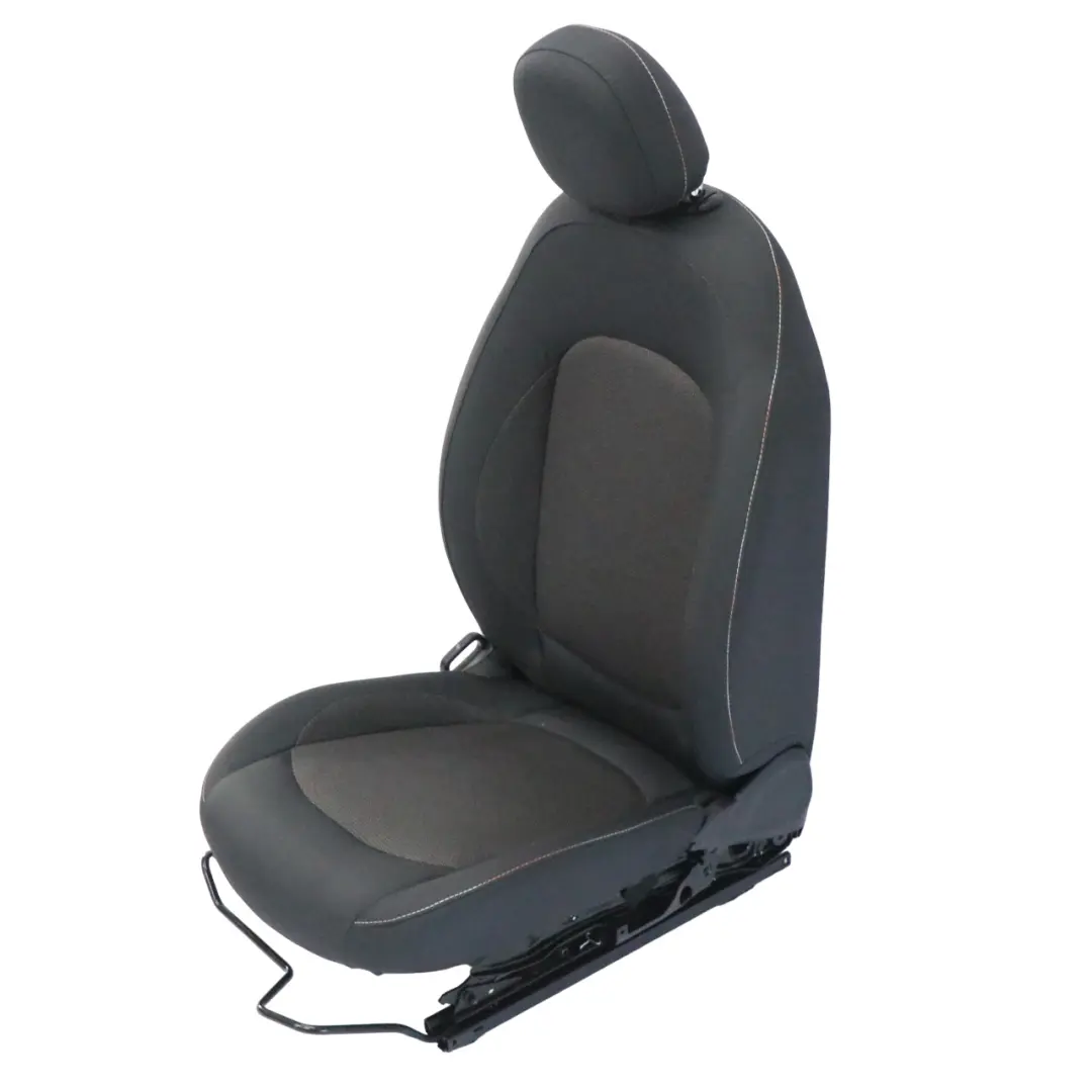 Mini Cooper F60 Heated Front Right O/S Cloth Seat Fabric Firework / Carbon Black - SKU 7344584-3 - Part number 7344584