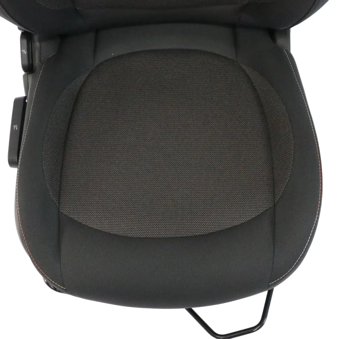 Mini Cooper F60 Heated Front Right O/S Cloth Seat Fabric Firework / Carbon Black - SKU 7344584-3 - Part number 7344584