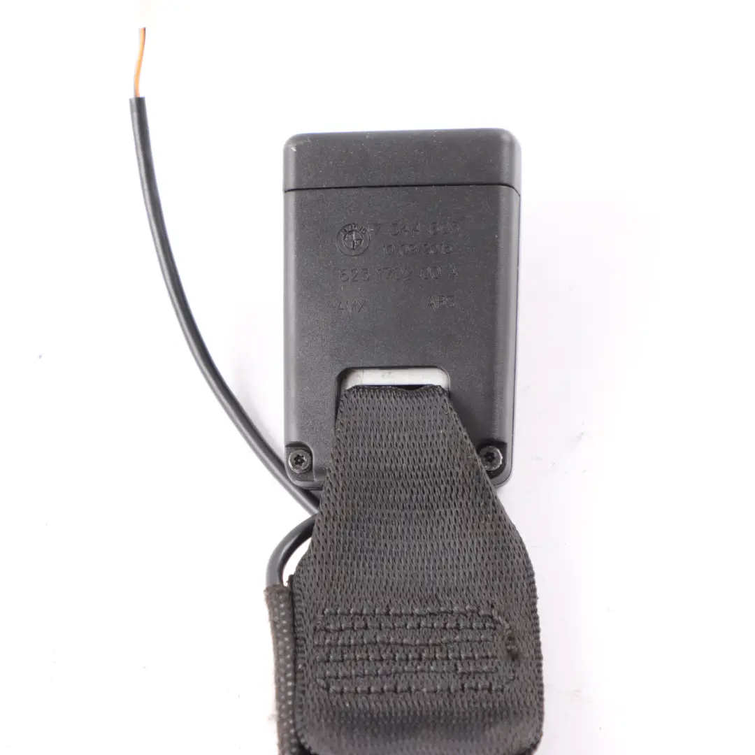 BMW X6 F16 Loquet Ceinture Siège Arrière Inférieur Boucle Ceinture Noire - SKU 7344695 - Numéro de pièce 7344695