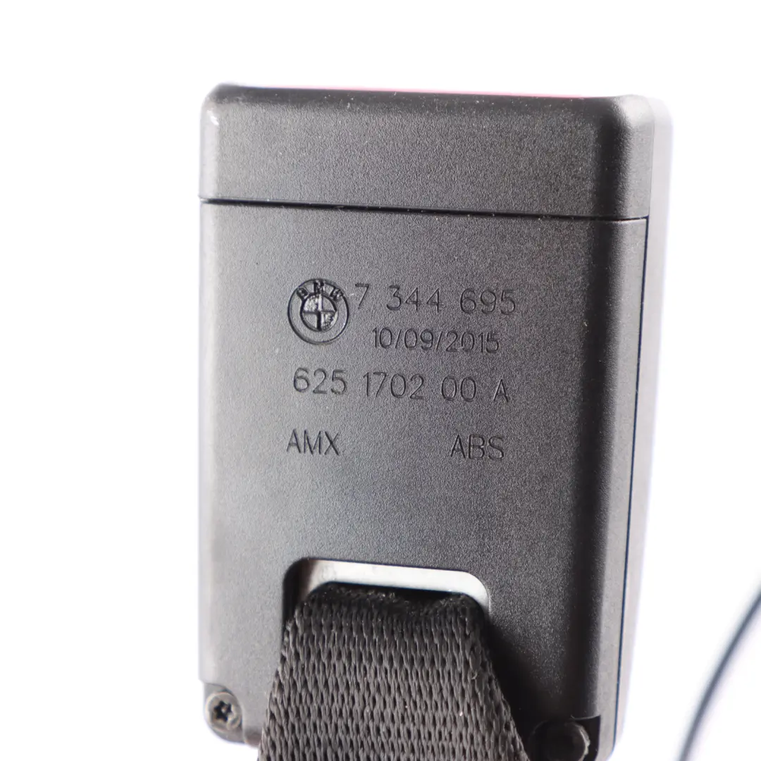 Zaczep Klamry Pasa Środkowy Tył Tylne Czarny do BMW X6 F16 o numerze 7344695 BMW X6 F16 Zaczep Klamry Pasa Środkowy Tył Tylne Czarny - SKU 7344695 - Numer Części 7344695