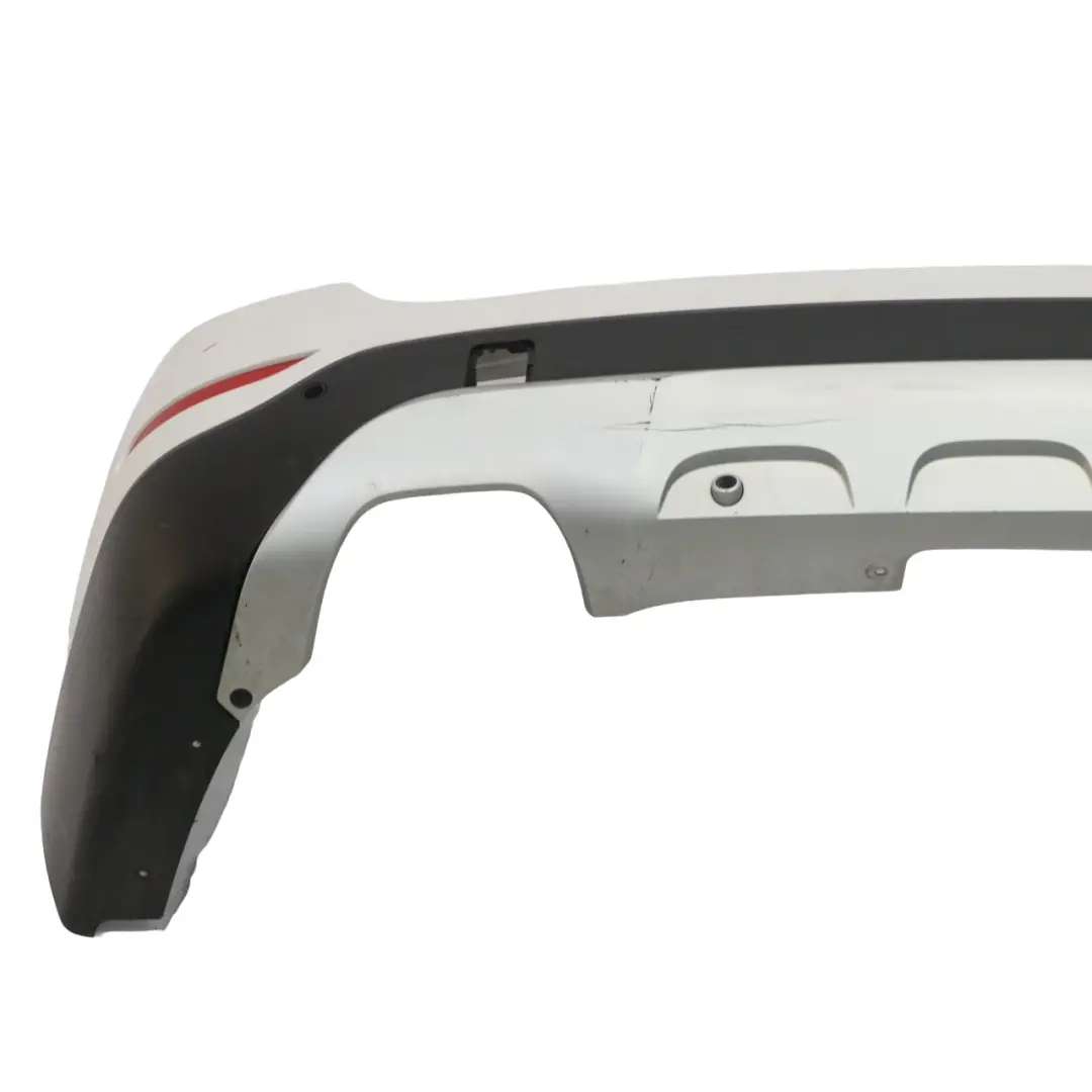 Bumper Complete Trim Panel PDC S Line Mineral White - A96 to BMW X1 E84 Rear with Part number 7345036 BMW X1 E84 Rear Bumper Complete Trim Panel PDC S Line Mineral White - A96 - SKU 7345036-MW1 - Part number 7345036