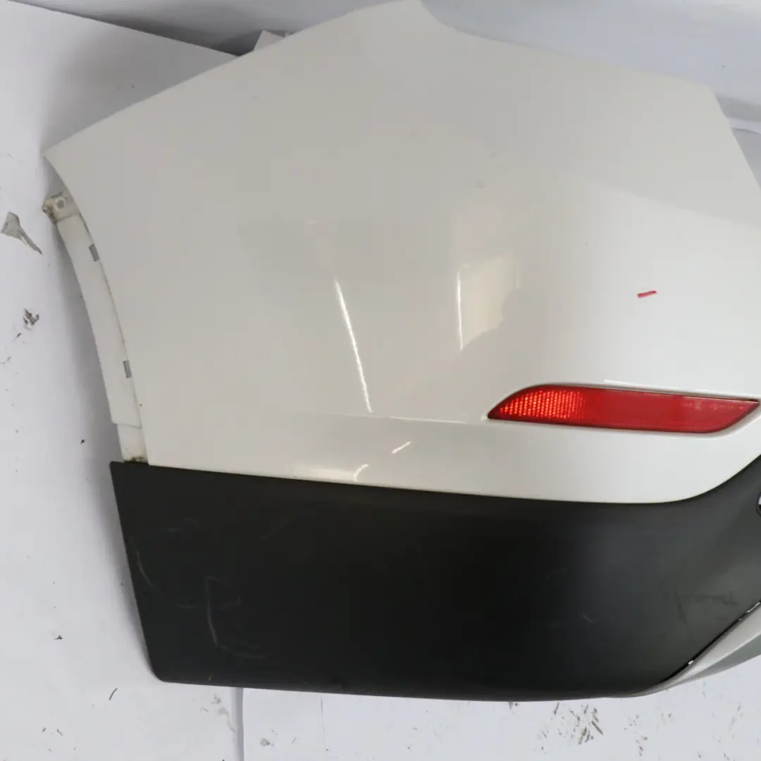 Bumper Complete Trim Panel PDC S Line Mineral White - A96 to BMW X1 E84 Rear with Part number 7345036 BMW X1 E84 Rear Bumper Complete Trim Panel PDC S Line Mineral White - A96 - SKU 7345036-MW1 - Part number 7345036