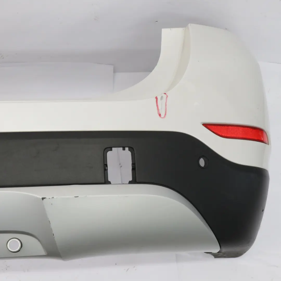 Bumper Complete Trim Panel PDC S Line Mineral White - A96 to BMW X1 E84 Rear with Part number 7345036 BMW X1 E84 Rear Bumper Complete Trim Panel PDC S Line Mineral White - A96 - SKU 7345036-MW1 - Part number 7345036