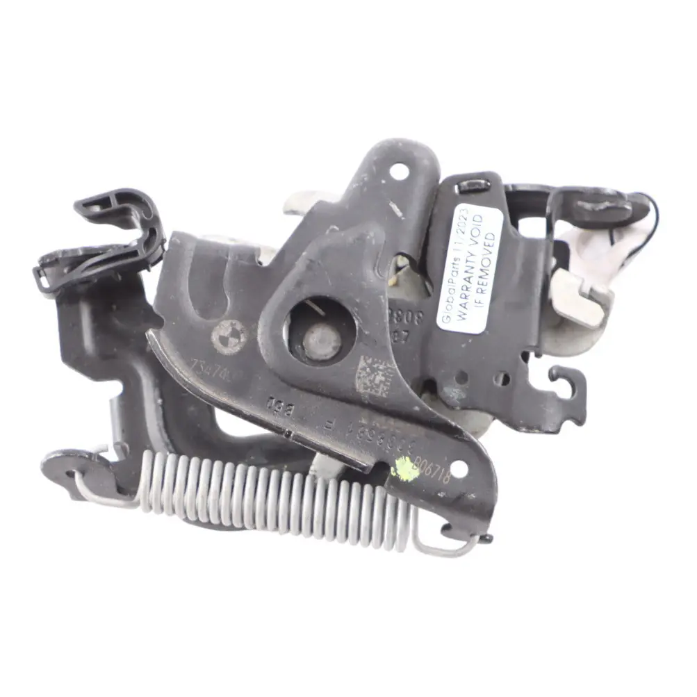 Hood Lock BMW X3 G01 X4 G02 G30 G12 Bonnet Lock Hook Latch Right O/S to with Part number 7347409 Hood Lock BMW X3 G01 X4 G02 G30 G12 Bonnet Lock Hook Latch Right O/S - SKU 7347409 - Part number 7347409
