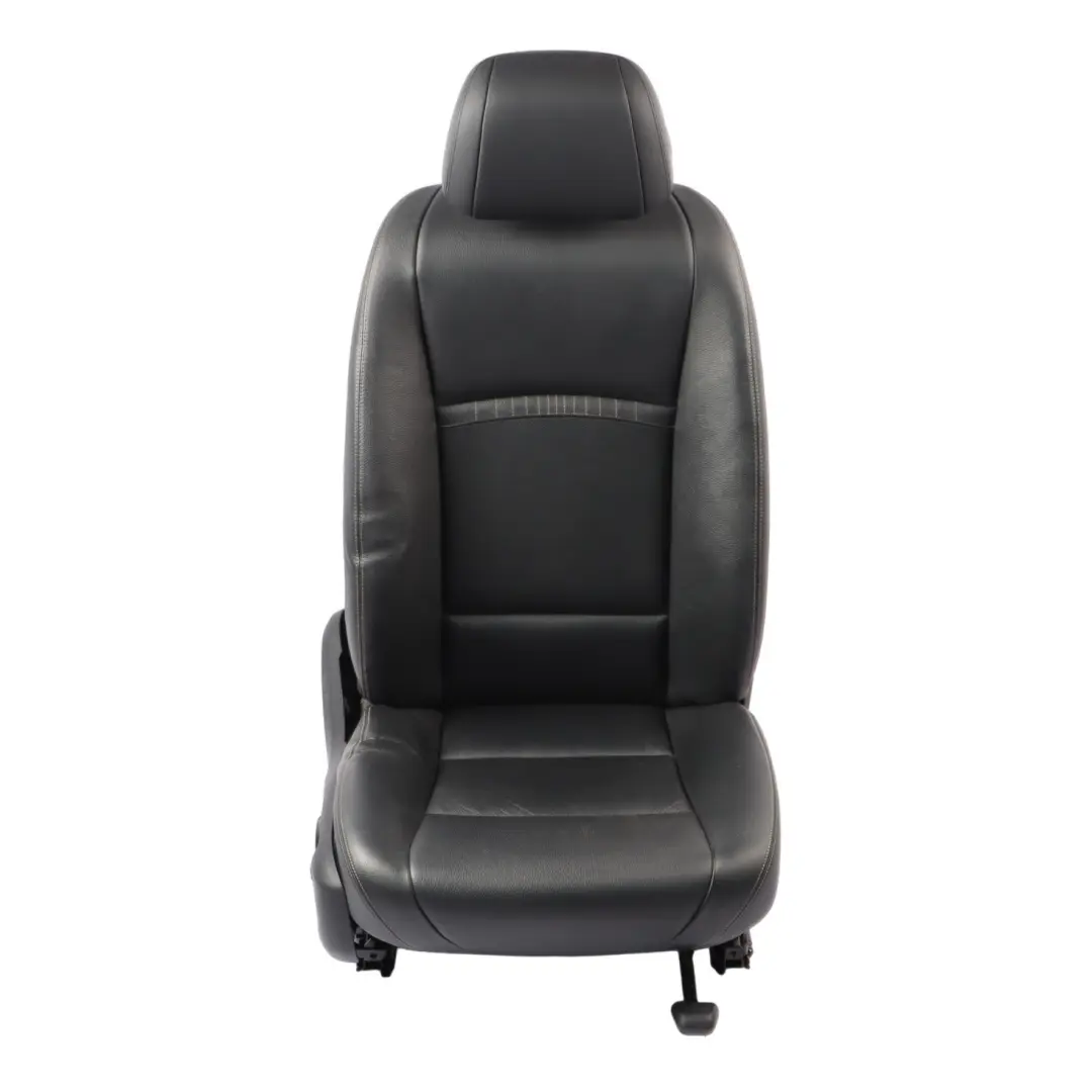  Front Seat BMW F10 F11 LCI Right O/S Heated Leather Dakota Black Exclusive Seam - SKU 7349806-1 - Part number 7349806