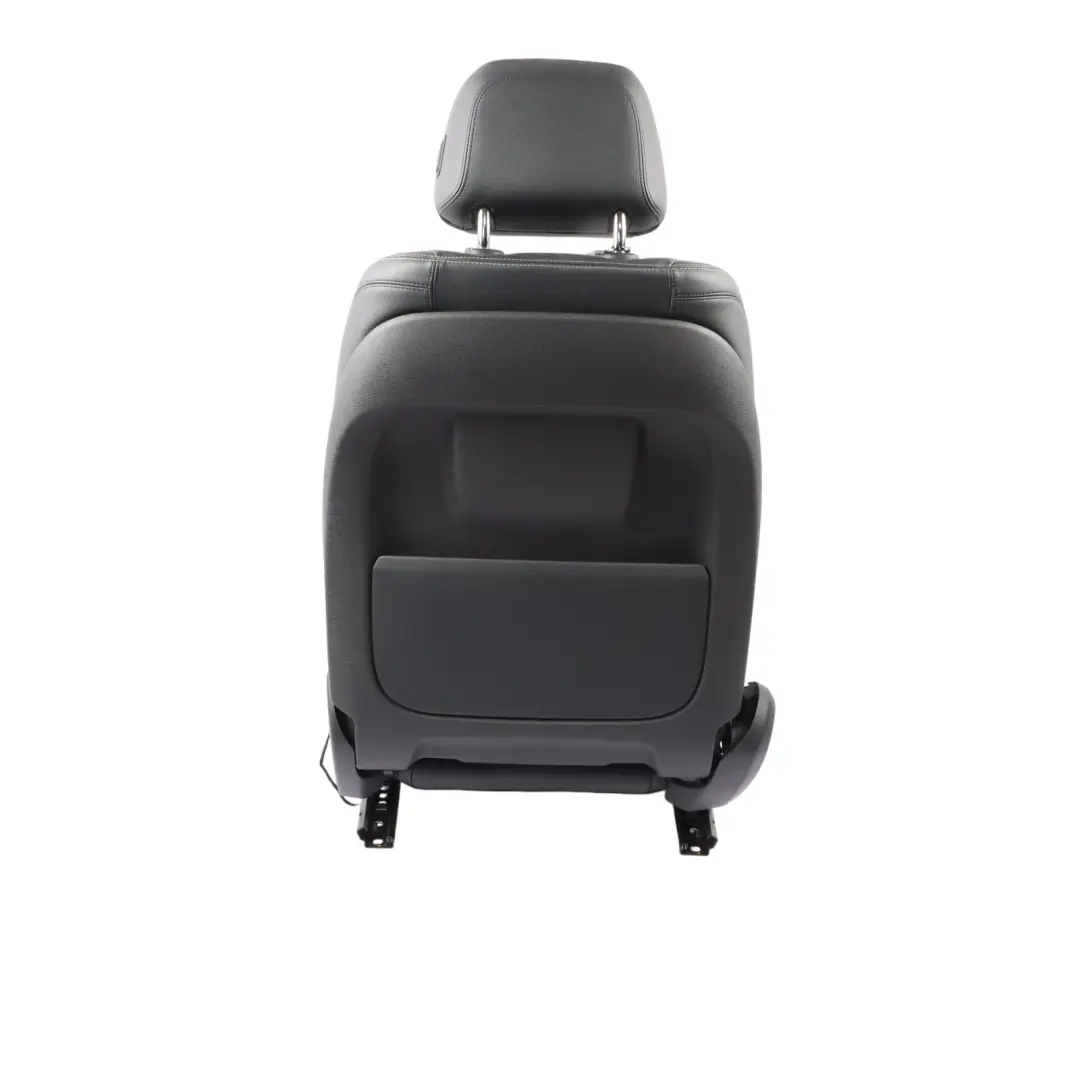  Front Seat BMW F10 F11 LCI Right O/S Heated Leather Dakota Black Exclusive Seam - SKU 7349806-1 - Part number 7349806