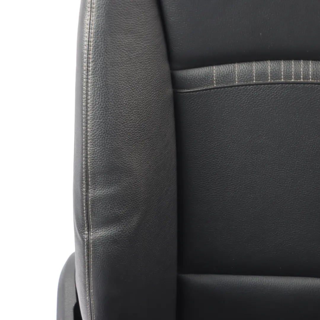 Front Seat BMW F10 F11 LCI Right O/S Heated Leather Dakota Black Exclusive Seam to with Part number 7349806 Front Seat BMW F10 F11 LCI Right O/S Heated Leather Dakota Black Exclusive Seam - SKU 7349806-1 - Part number 7349806