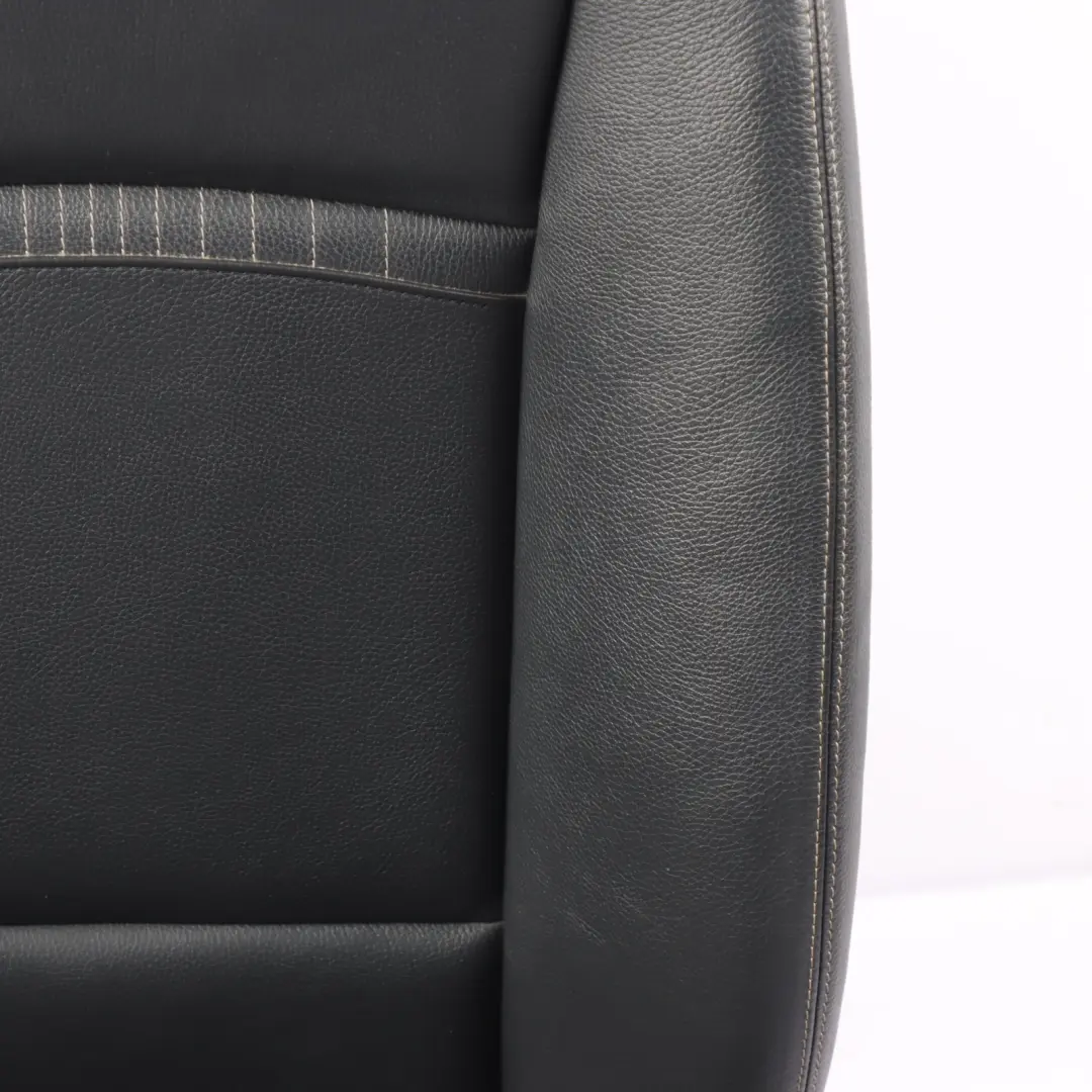 Front Seat BMW F10 F11 LCI Right O/S Heated Leather Dakota Black Exclusive Seam to with Part number 7349806 Front Seat BMW F10 F11 LCI Right O/S Heated Leather Dakota Black Exclusive Seam - SKU 7349806-1 - Part number 7349806