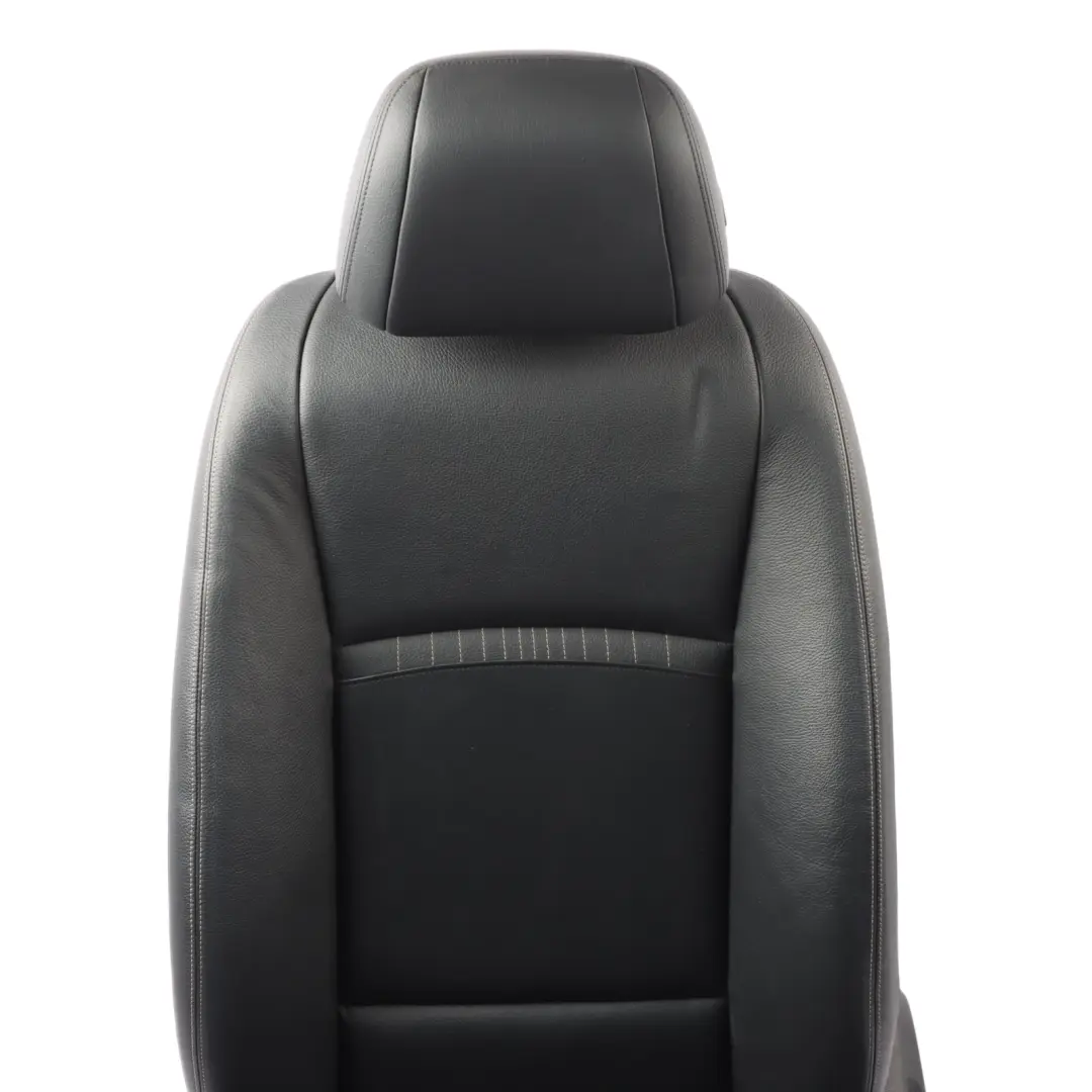 Front Seat BMW F10 F11 LCI Left N/S Heated Leather Dakota Black Exclusive Seam to with Part number 7349807 Front Seat BMW F10 F11 LCI Left N/S Heated Leather Dakota Black Exclusive Seam - SKU 7349807-1 - Part number 7349807