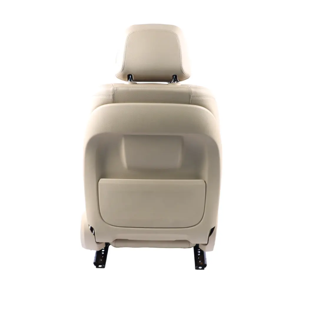 BMW F10 F11 LCI Front Left N/S Seat Heated Leather Dakota Veneto Beige Electric - SKU 7350133-1 - Part number 7350133