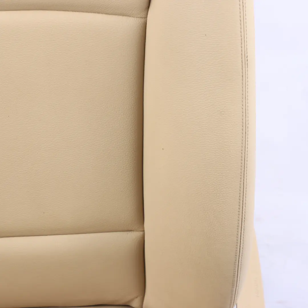 BMW F10 F11 LCI Front Left N/S Seat Heated Leather Dakota Veneto Beige Electric - SKU 7350133-1 - Part number 7350133