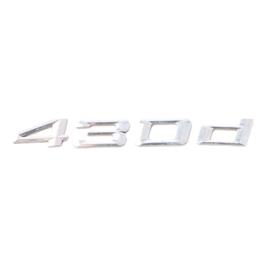  Trunk Emblem BMW F32 F33 F36 Emblem Rear Boot Lid Tailgate Logo 420d - SKU 7356332 - Part number 7356332