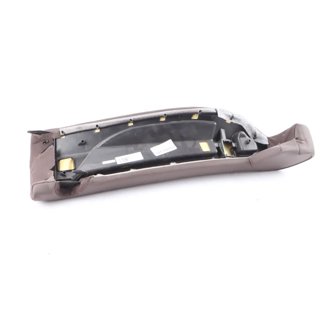 BMW X5 F15 Seat Rear Cushion Left N/S Side Finisher Leather Lcmy Mokka - SKU 7358237 - Part number 7358237
