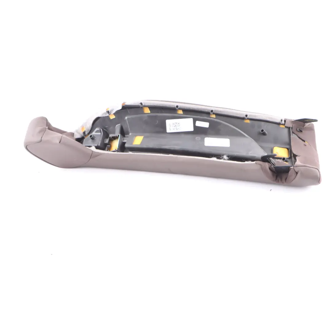 Cushion Right O/S Side Finisher Leather Lcmy Mokka to BMW X5 F15 Seat Rear with Part number 7358238 BMW X5 F15 Seat Rear Cushion Right O/S Side Finisher Leather Lcmy Mokka - SKU 7358238 - Part number 7358238