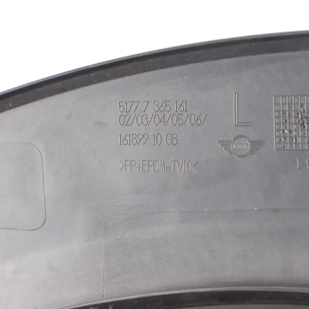 BMW F56 Wheel Arch Cover Rear Left N/S Trim Panel - SKU 7365161 - Part number 7365161