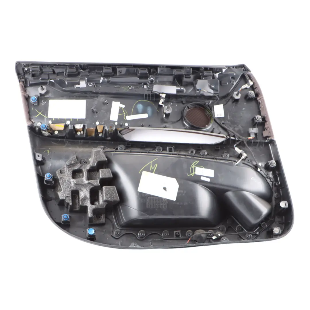 Door Card Front Right O/S Lining Trim Leather Dakota Mokka to BMW X5 F15 with Part number 7369942 BMW X5 F15 Door Card Front Right O/S Lining Trim Leather Dakota Mokka - SKU 7369942 - Part number 7369942