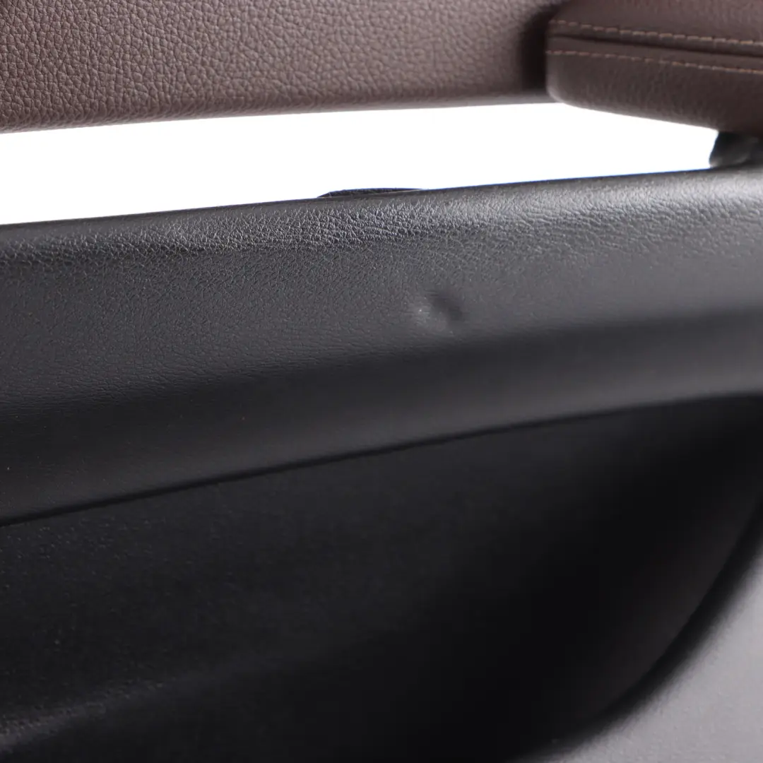 Door Card Front Right O/S Lining Trim Leather Dakota Mokka to BMW X5 F15 with Part number 7369942 BMW X5 F15 Door Card Front Right O/S Lining Trim Leather Dakota Mokka - SKU 7369942 - Part number 7369942