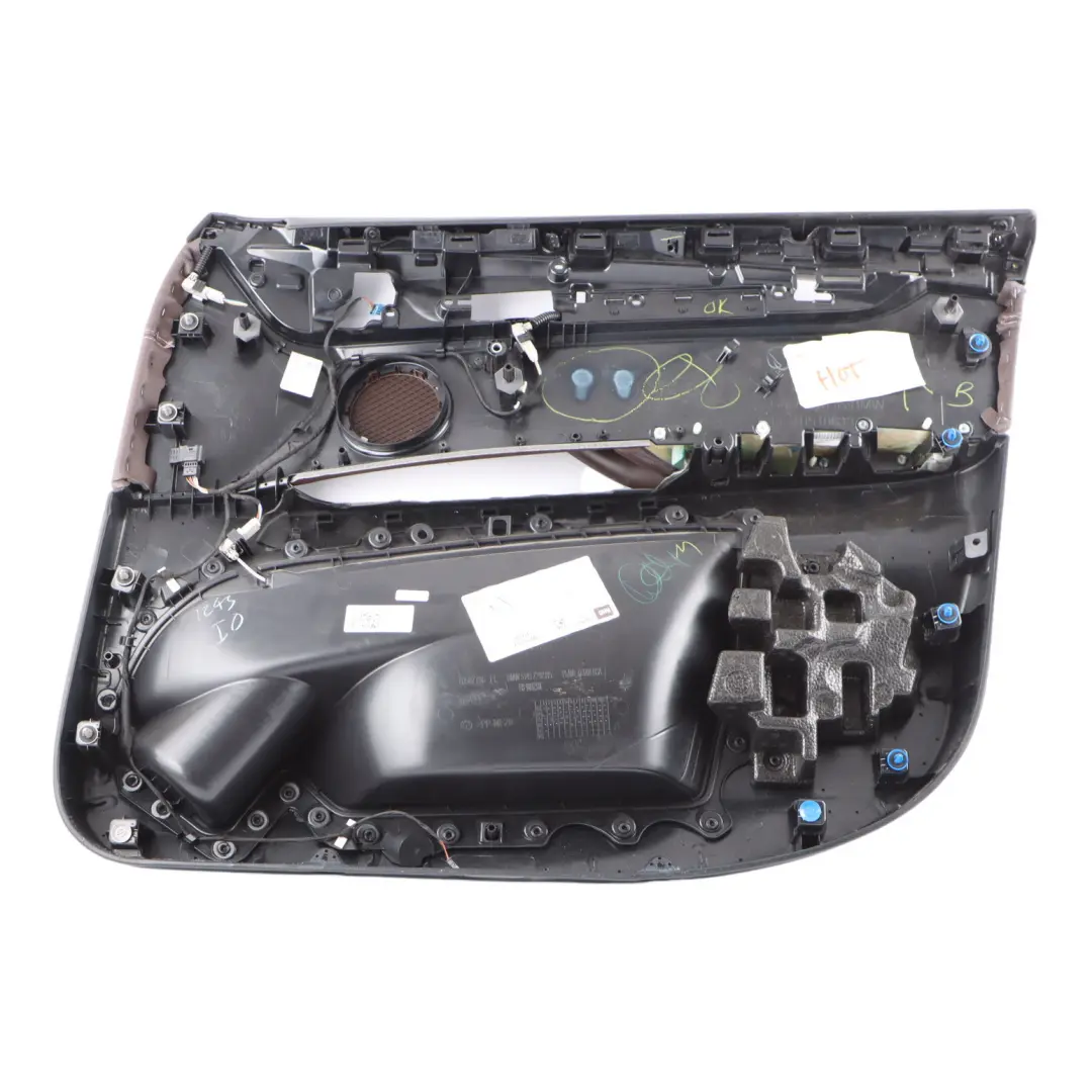 Door Card Front Left N/S Lining Trim Leather Dakota Mokka to BMW X5 F15 with Part number 7369951 BMW X5 F15 Door Card Front Left N/S Lining Trim Leather Dakota Mokka - SKU rhd-7369951 - Part number 7369951