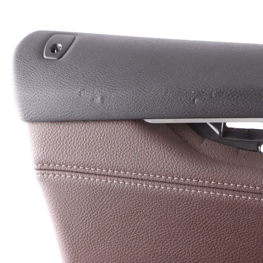 BMW X5 F15 Door Card Front Left N/S Lining Trim Leather Dakota Mokka - SKU rhd-7369951 - Part number 7369951