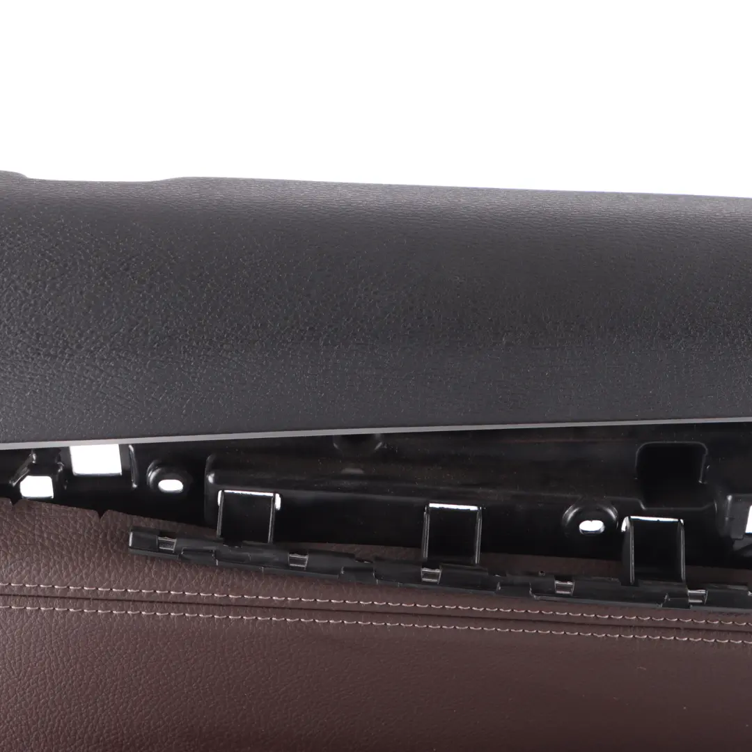 BMW X5 F15 Door Card Rear Left N/S Lining Trim Leather Dakota Mokka - SKU 7370039 - Part number 7370039