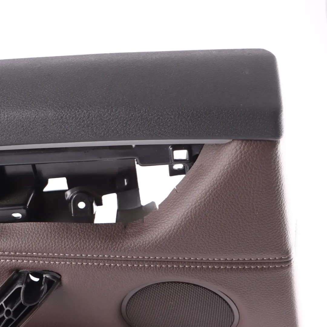 BMW X5 F15 Door Card Rear Left N/S Lining Trim Leather Dakota Mokka - SKU 7370039 - Part number 7370039