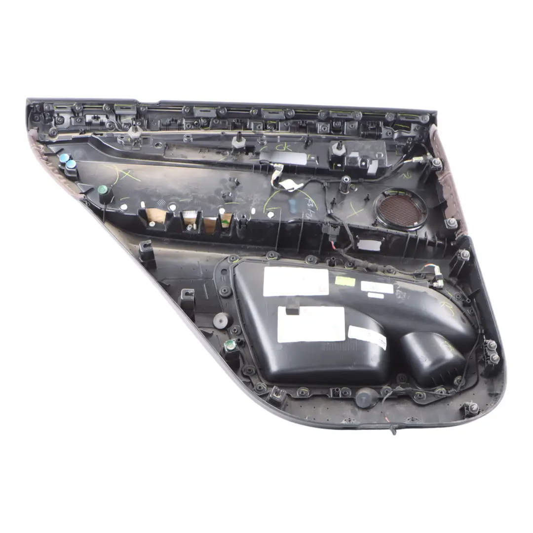 Door Card Rear Right O/S Lining Trim Leather Dakota Mokka to BMW X5 F15 with Part number 7370040 BMW X5 F15 Door Card Rear Right O/S Lining Trim Leather Dakota Mokka - SKU 7370040 - Part number 7370040