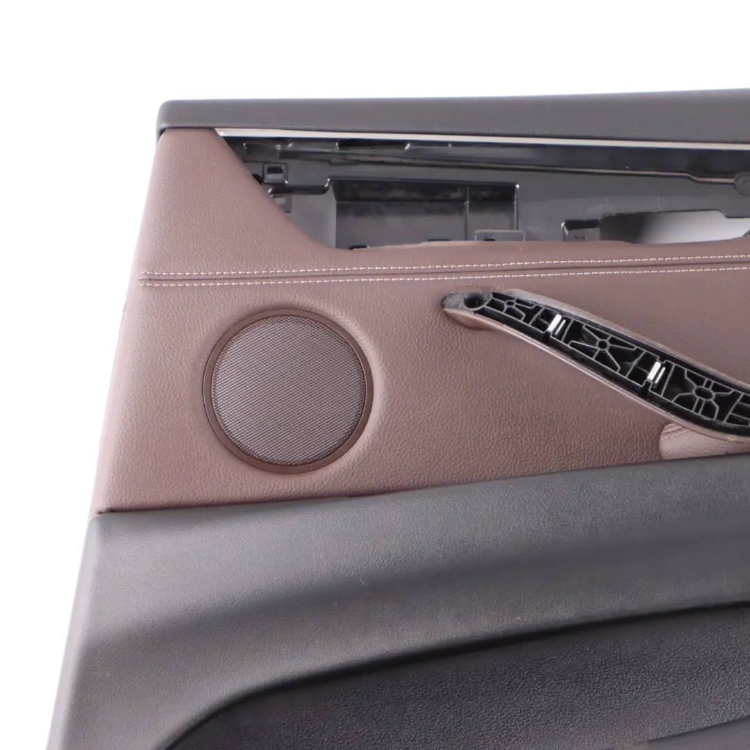 BMW X5 F15 Door Card Rear Right O/S Lining Trim Leather Dakota Mokka - SKU 7370040 - Part number 7370040