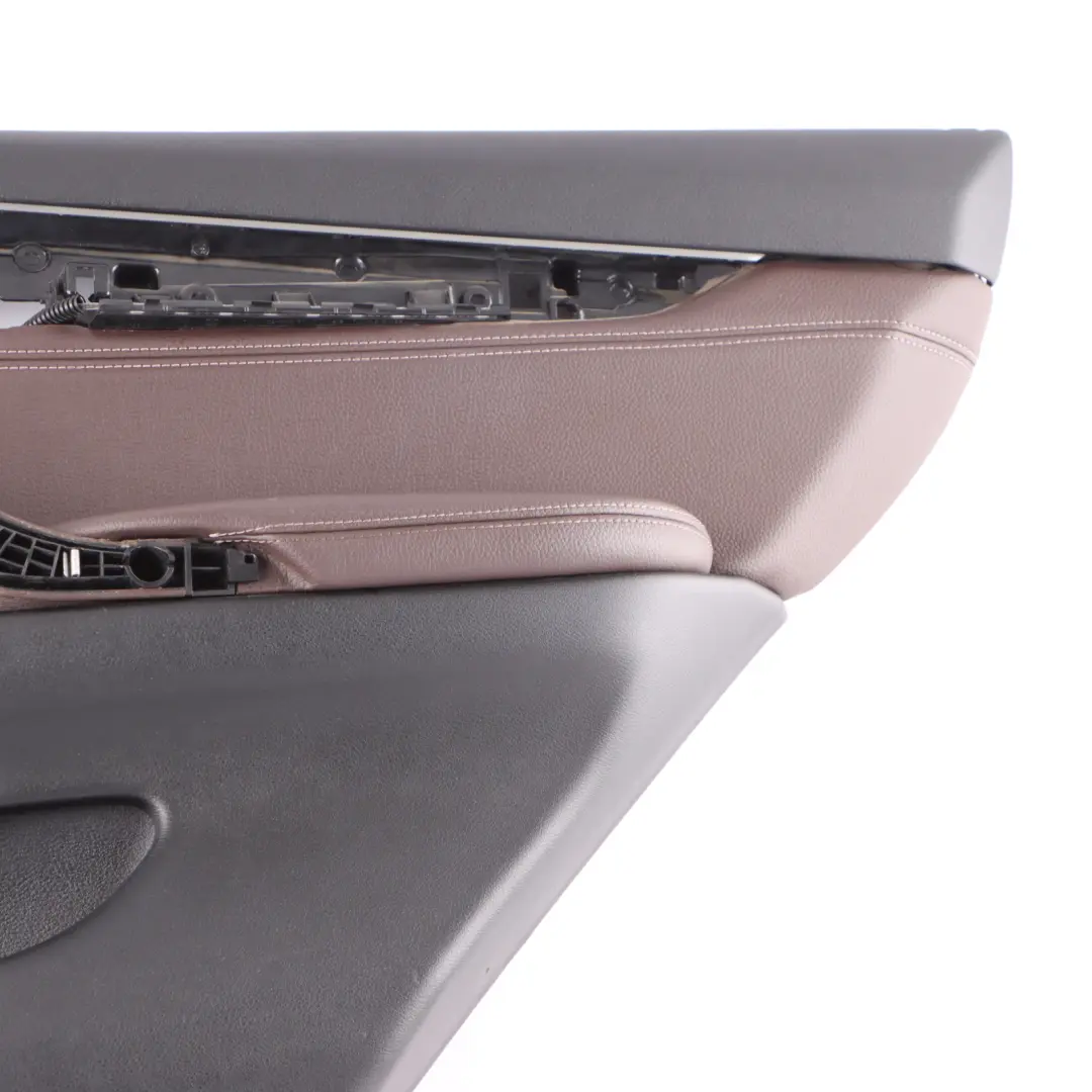 Door Card Rear Right O/S Lining Trim Leather Dakota Mokka to BMW X5 F15 with Part number 7370040 BMW X5 F15 Door Card Rear Right O/S Lining Trim Leather Dakota Mokka - SKU 7370040 - Part number 7370040