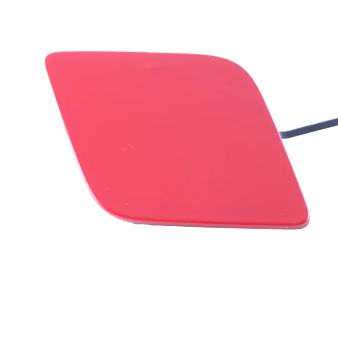 Bumper Towing Eye Hook Cover Flap Trim Crimson Red A61 7371738 to BMW F20 LCI Rear with Part number 7371751 BMW F20 LCI Rear Bumper Towing Eye Hook Cover Flap Trim Crimson Red A61 7371738 - SKU 7371751-KAR - Part number 7371751