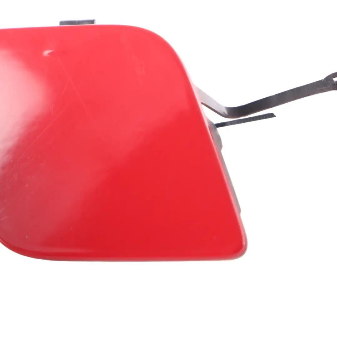 Bumper Towing Eye Hook Cover Flap Trim Crimson Red A61 7371738 to BMW F20 LCI Rear with Part number 7371751 BMW F20 LCI Rear Bumper Towing Eye Hook Cover Flap Trim Crimson Red A61 7371738 - SKU 7371751-KAR - Part number 7371751
