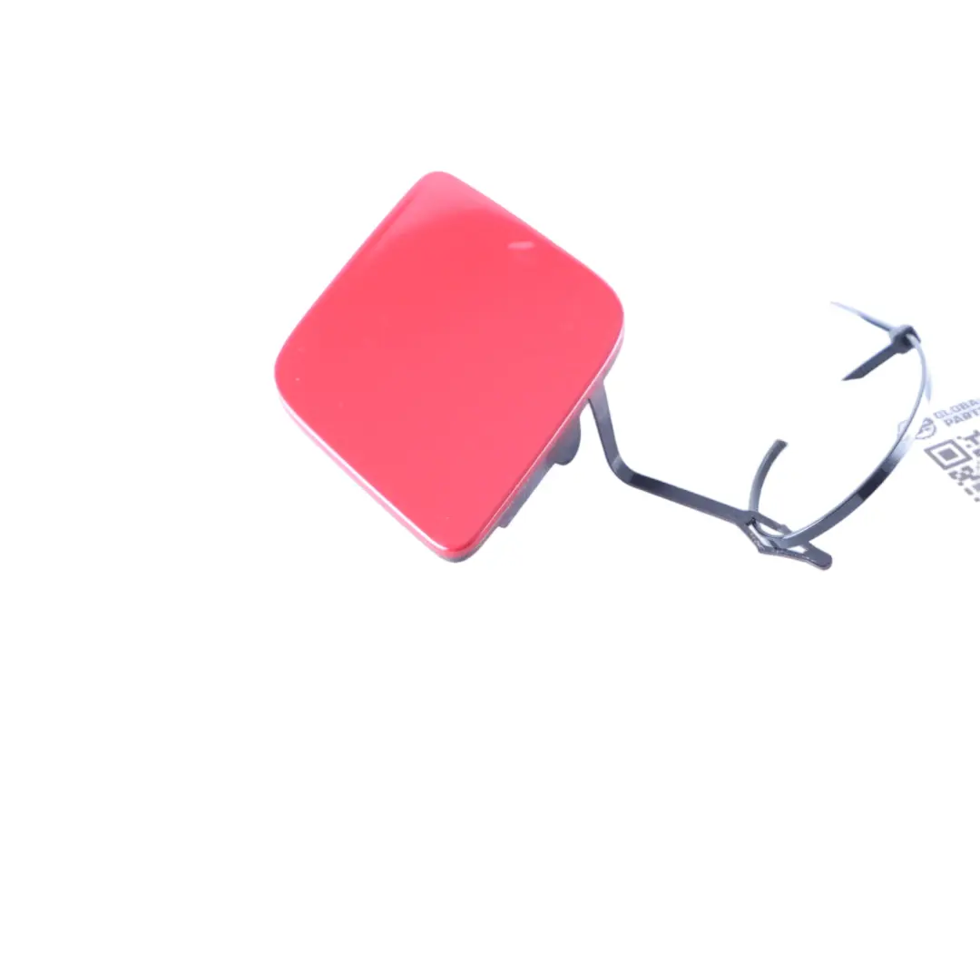 Bumper Towing Eye Hook Cover Flap Trim Crimson Red A61 7371738 to BMW F20 LCI Rear with Part number 7371751 BMW F20 LCI Rear Bumper Towing Eye Hook Cover Flap Trim Crimson Red A61 7371738 - SKU 7371751-KAR - Part number 7371751