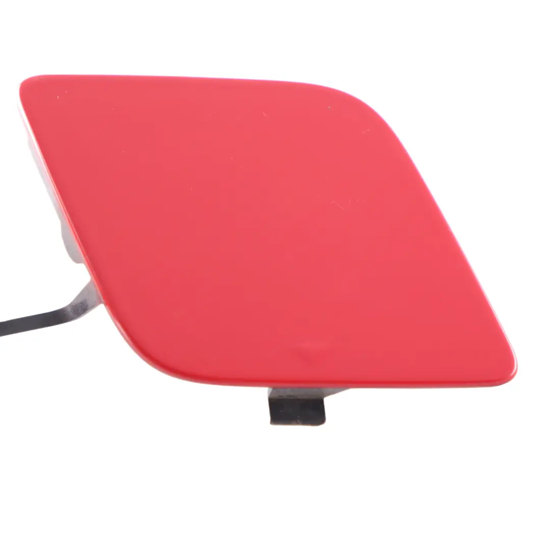 Bumper Towing Eye Hook Cover Flap Trim Crimson Red A61 7371738 to BMW F20 LCI Rear with Part number 7371751 BMW F20 LCI Rear Bumper Towing Eye Hook Cover Flap Trim Crimson Red A61 7371738 - SKU 7371751-KAR - Part number 7371751