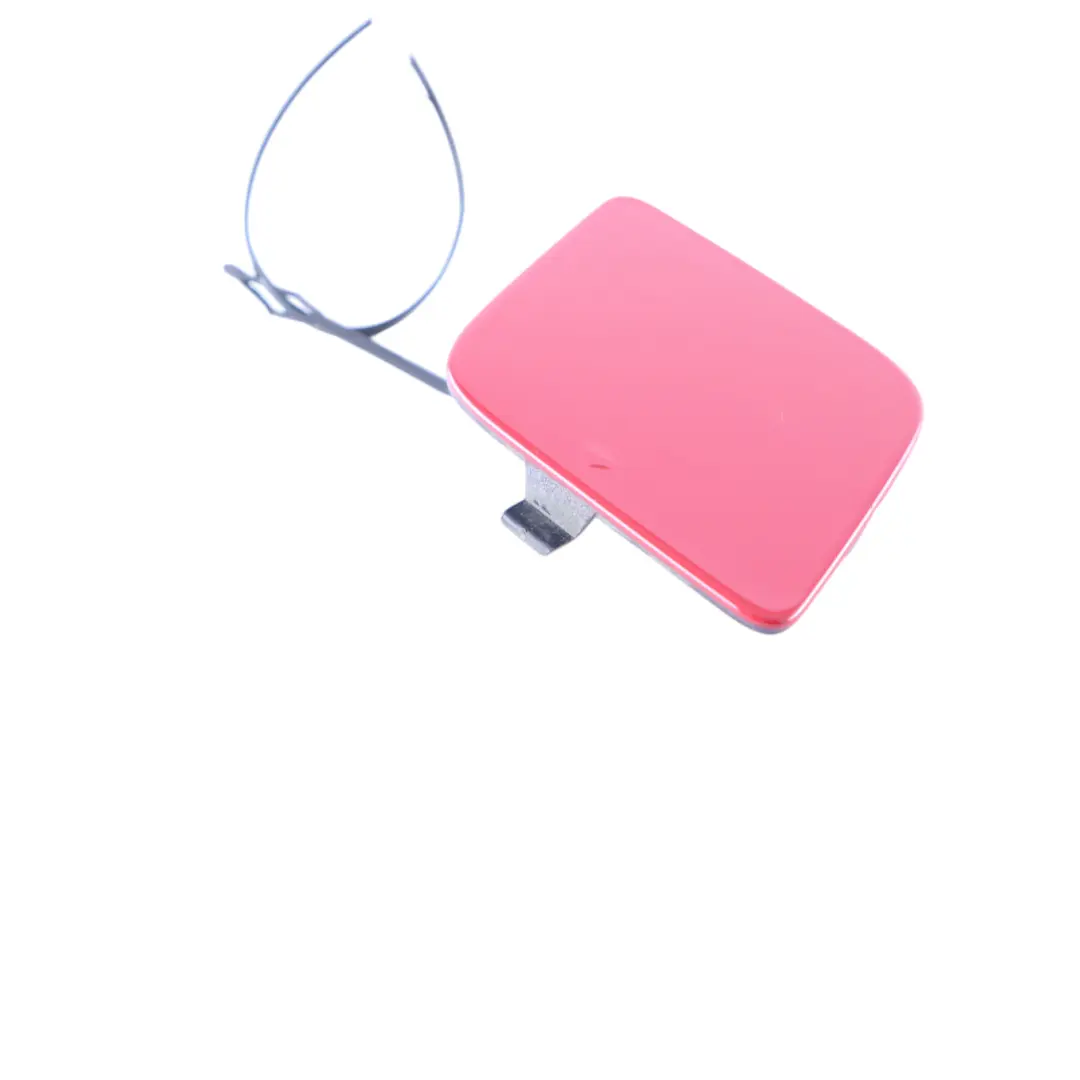 Bumper Towing Eye Hook Cover Flap Trim Crimson Red A61 7371738 to BMW F20 LCI Rear with Part number 7371751 BMW F20 LCI Rear Bumper Towing Eye Hook Cover Flap Trim Crimson Red A61 7371738 - SKU 7371751-KAR - Part number 7371751