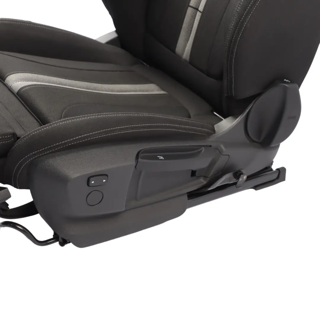  Front Seat BMW F45 F48 Left N/S Sport Passenger Cloth Fabric Race Anthracite - SKU 7374643-1 - Part number 7374643