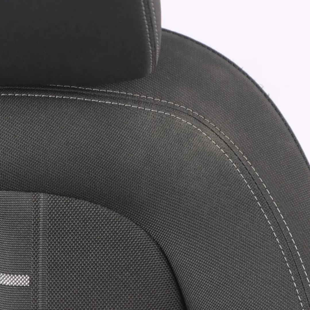  Front Seat BMW F45 F48 Left N/S Sport Passenger Cloth Fabric Race Anthracite - SKU 7374643-1 - Part number 7374643