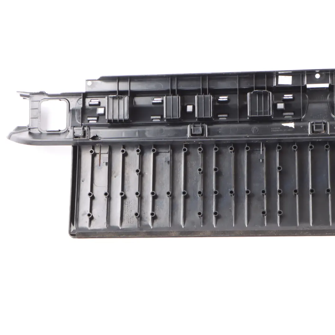 Boot Trunk Rear Loading Trim Panel Sill Cover Panel Black to BMW X5 F15 with Part number 7377640 BMW X5 F15 Boot Trunk Rear Loading Trim Panel Sill Cover Panel Black - SKU 7377640 - Part number 7377640