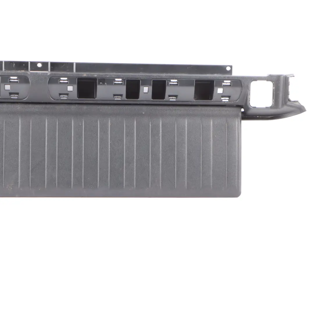 Boot Trunk Rear Loading Trim Panel Sill Cover Panel Black to BMW X5 F15 with Part number 7377640 BMW X5 F15 Boot Trunk Rear Loading Trim Panel Sill Cover Panel Black - SKU 7377640 - Part number 7377640
