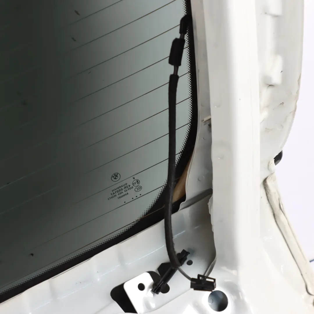 Boot Trunk Lid BMW X5 F15 Rear Tailgate Alpinweiss Alpine White 3 - 300 to with Part number 7378121 Boot Trunk Lid BMW X5 F15 Rear Tailgate Alpinweiss Alpine White 3 - 300 - SKU 7378121-AW - Part number 7378121