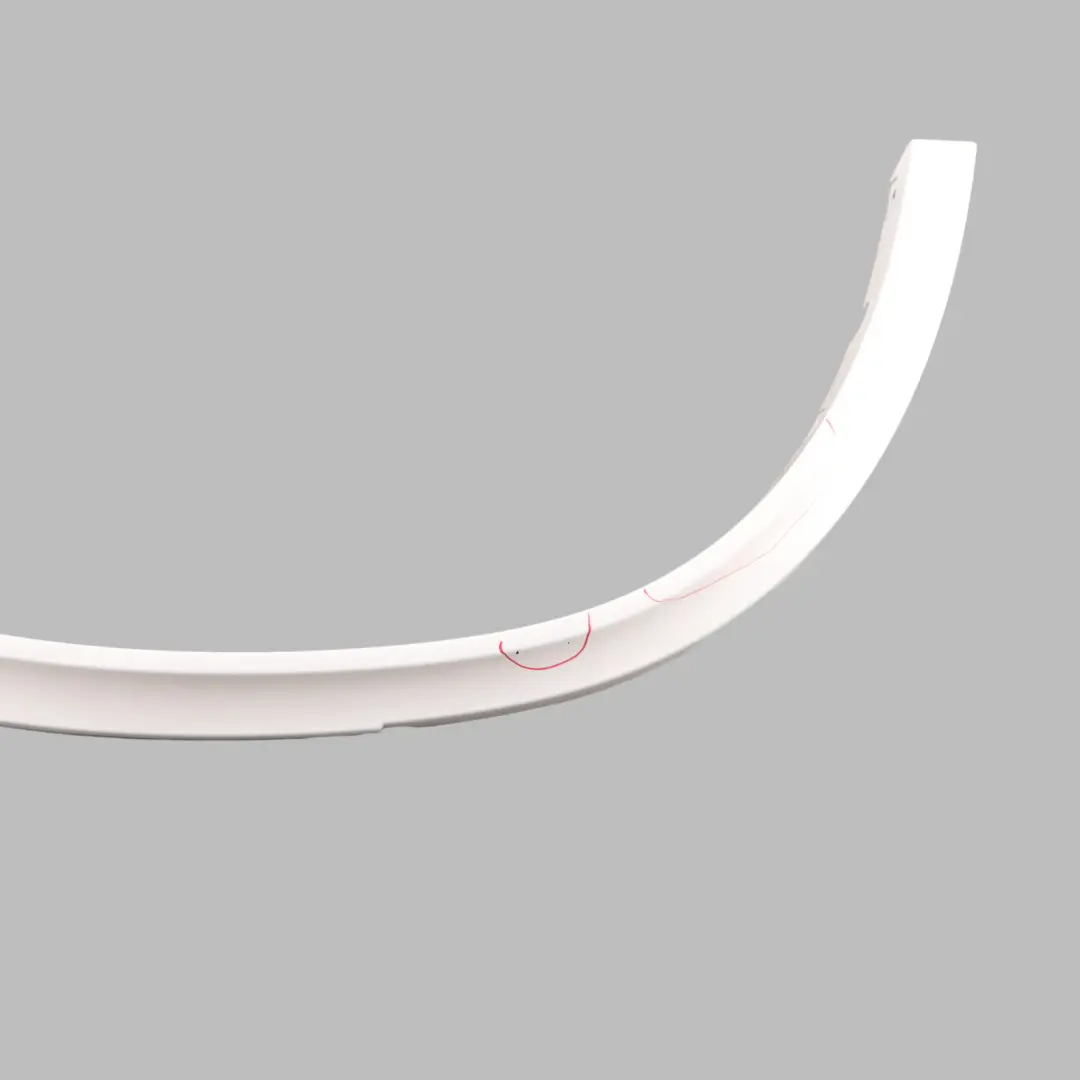BMW X5 F15 M Sport Wheel Arch Cover Rear Left N/S Trim Feder Alpine White - 300 - SKU 7378583-AW - Part number 7378583